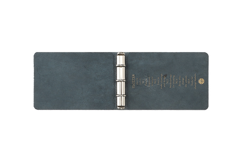 オンラインショップ限定 プエブロ 3穴リングレザーバインダー