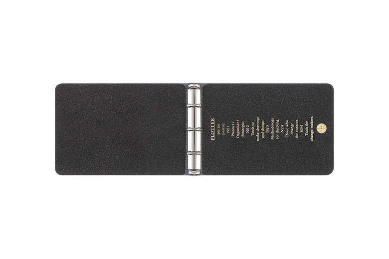 オンラインショップ限定 シュリンク 3穴リングレザーバインダー