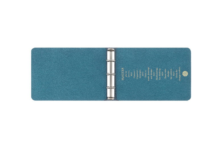 オンラインショップ限定 シュリンク 3穴リングレザーバインダー