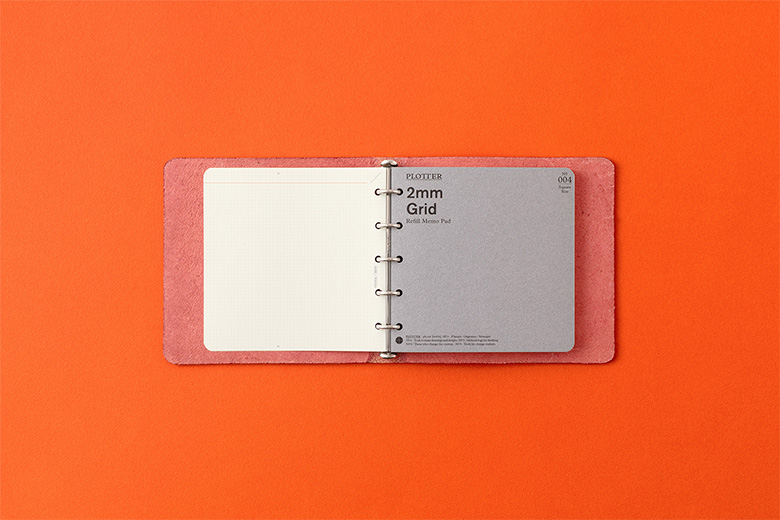 【イベント限定】PLOTTER プロッター M5 レザーバインダー オレンジ イベント限定】PLOTTER プロッター M5 レザーバインダー