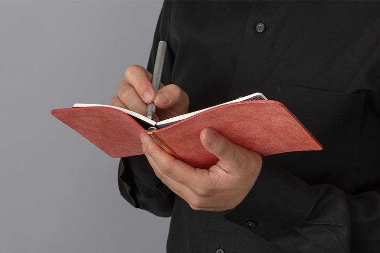 5001 オンラインショップ限定 5穴リングレザーバインダー プエブロ スクエアサイズ （ミニ５穴）