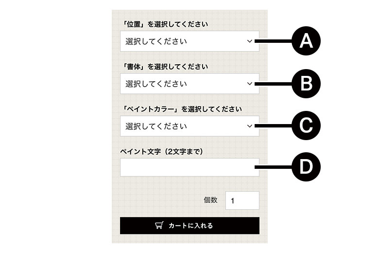 PLOTTER Online Shop限定 オリジナルペイント